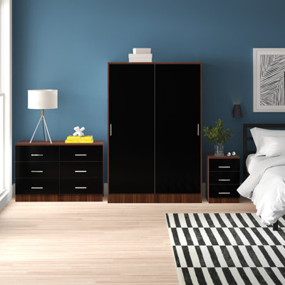 Zipcode Design 3-tlg. Schlafzimmermöbel-Set Eva XL & Bewertungen